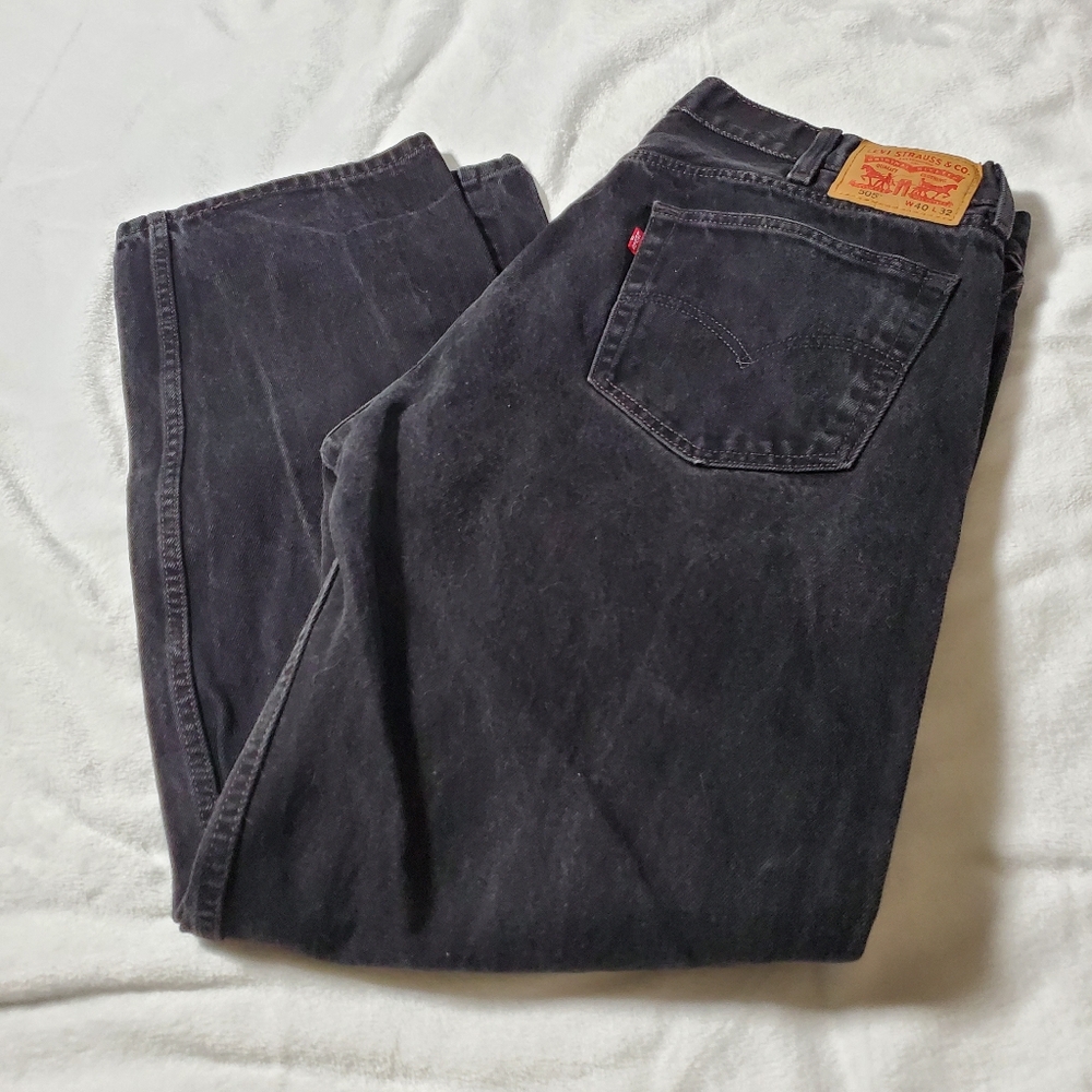 Levis 505 Jeans Mens 40x32 PBlack‎ 100% Cotton NWOT